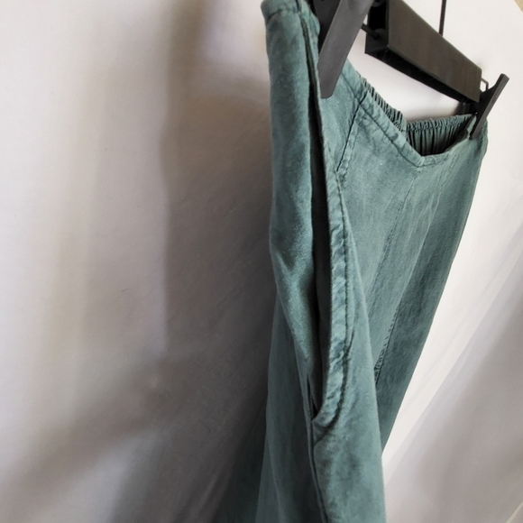 YFB young fabulous broke split front wide leg pants preowned S small pigment - Picture 9 of 11